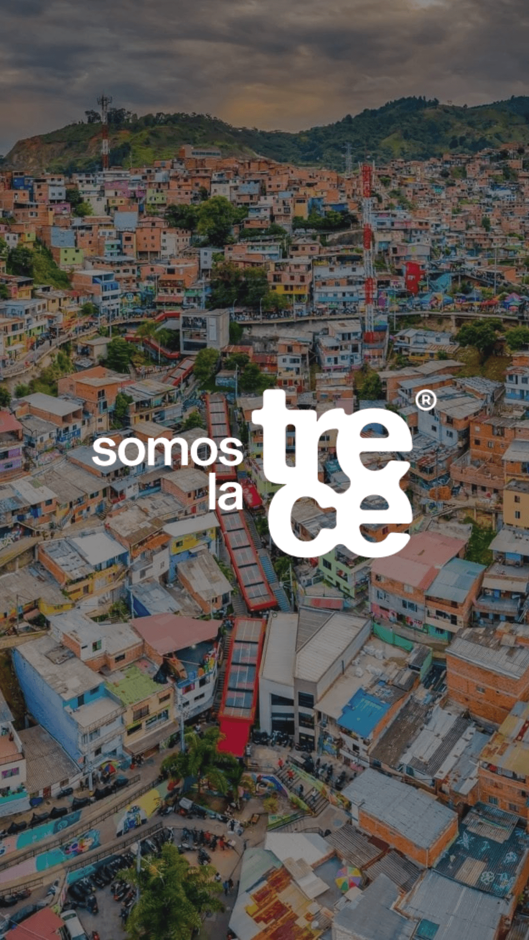 Somos la 13 branding application with bold neighborhood identity